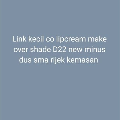 pl new lipcream make over shade D22