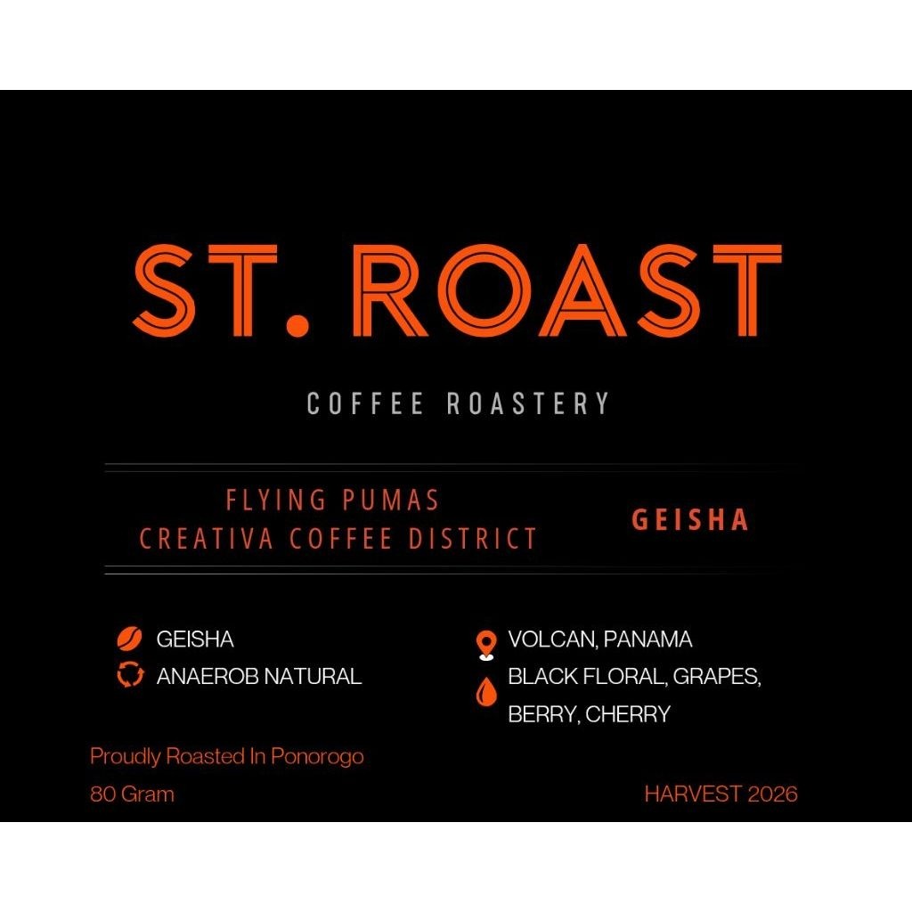 Flying Pumas X Creativa Coffee District Geisha Anaerob Natural