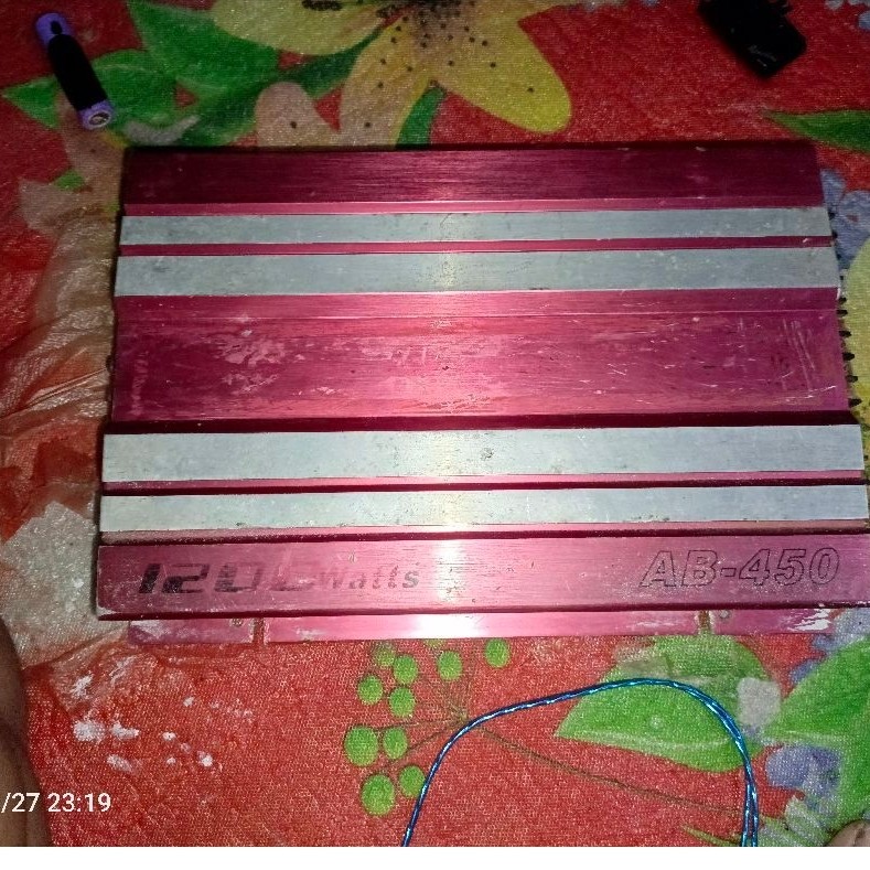 power amplifier mobil kick bekas second normal
