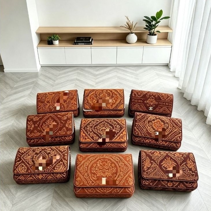 D'LUKEBAGS ~ Tas Selempang Wanita Mini Set Kacamata Sudah Pakai box double+ Microchip