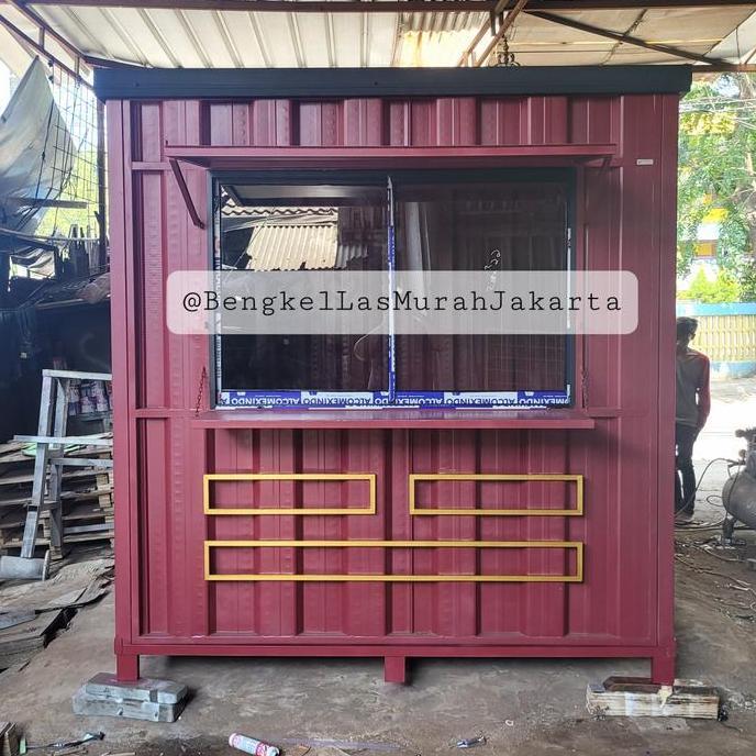 Terlaris Booth Container Portable 2X2X2