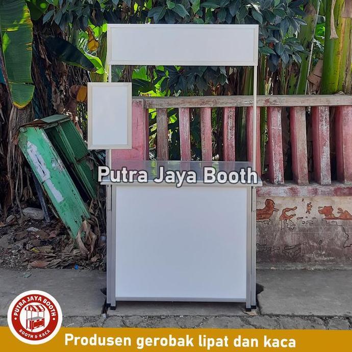 Terlaris Booth Portable Jumbo Murah/Meja Lipat/Meja Knock Down Full Almunium