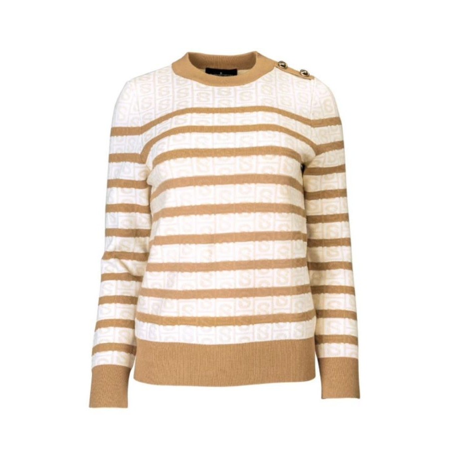 Buttonscarves - Barbara Monogram Sweatshirt Preloved