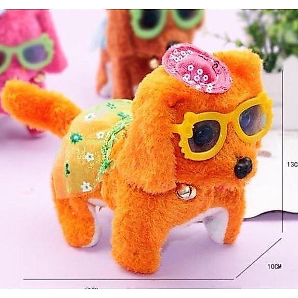 karava78 - mainan anak boneka guguk bersuara lucu bisa jalan sendiri toys