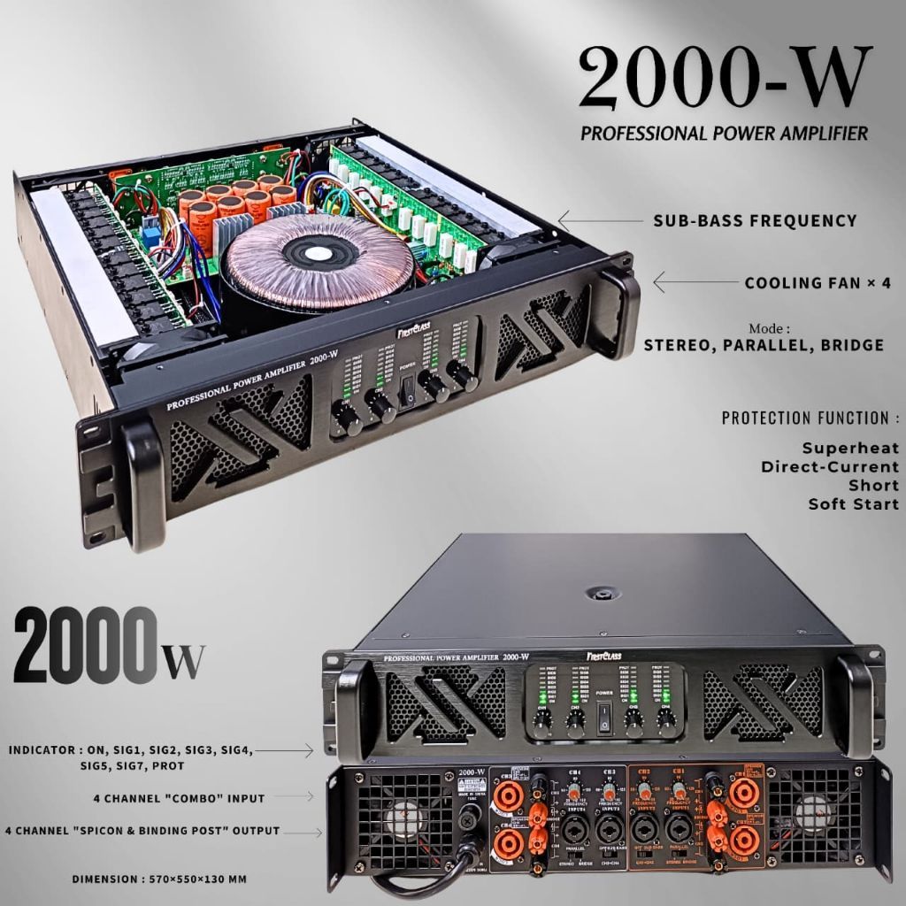 POWER FIRSTCLASS 2000W/ Power FirstClass 2000w/ power firstclass 2000w