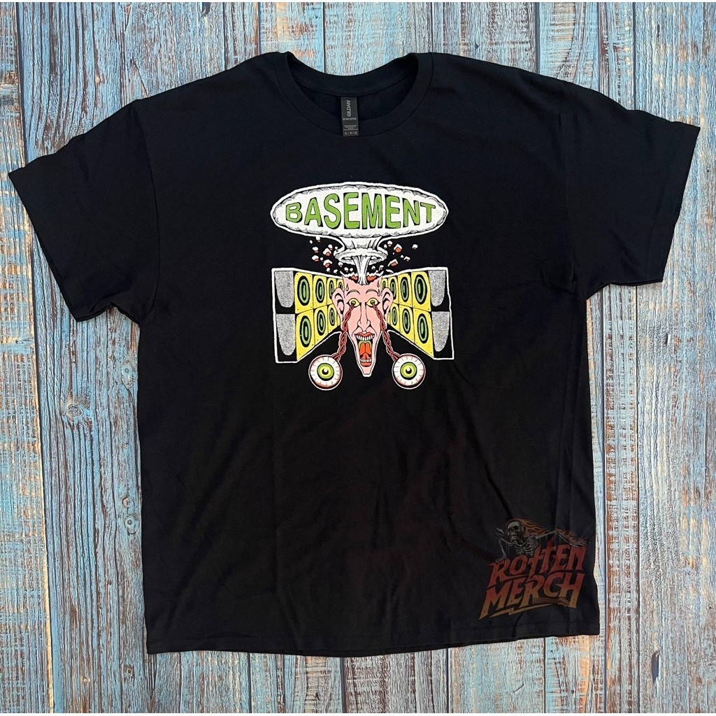 Kaos T-Shirt Band Basement - Blown Speaker Official Merchandise