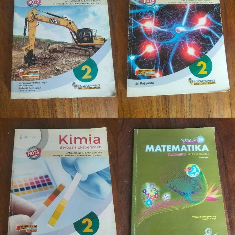 Preloved Buku SMA Kelas 11 Matematika, Biologi, Fisika & Kimia PLATINUM
