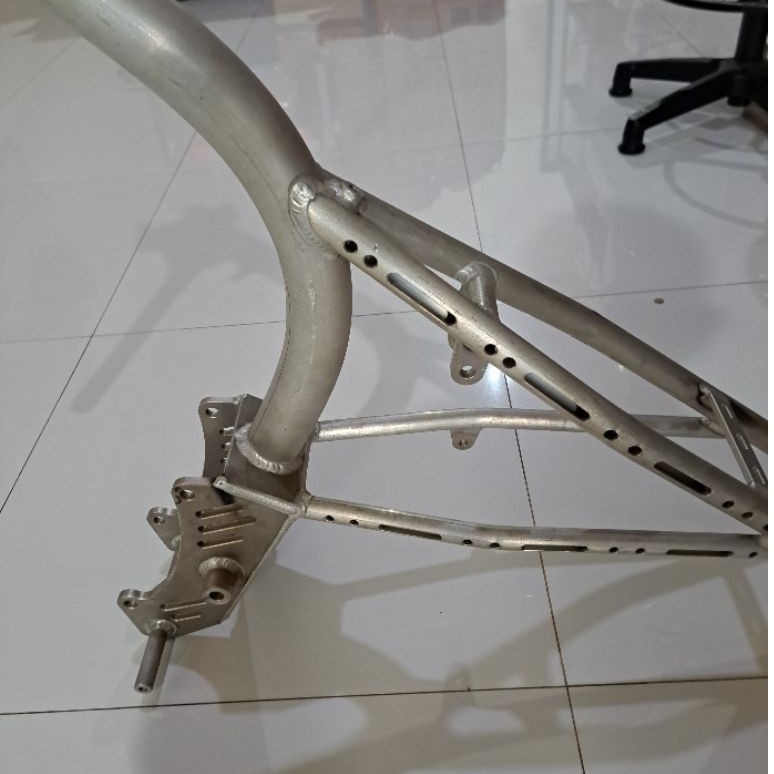 Frame Sasis Rangka almunium herex
