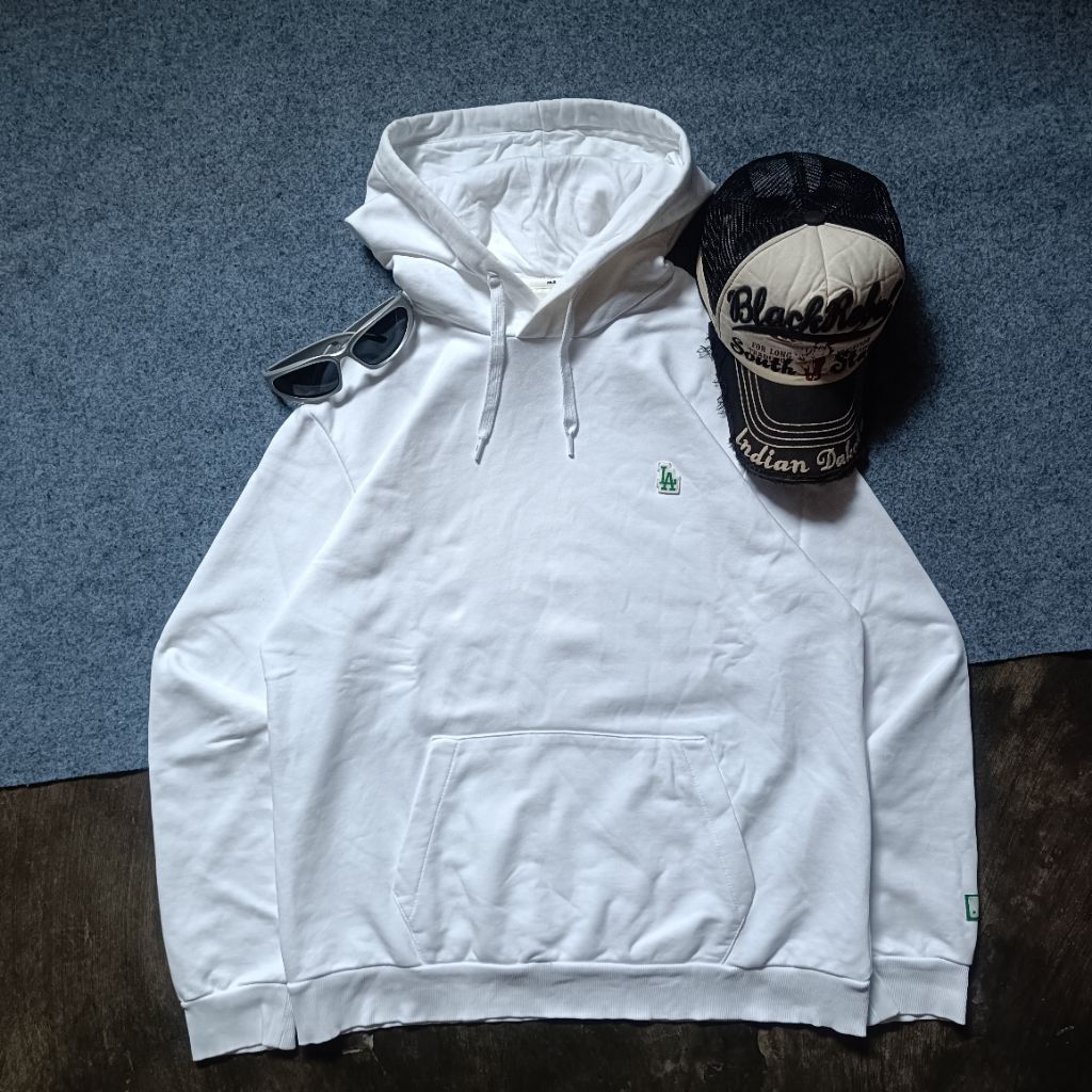 Hoodie MLB LA Dodgers Putih / White