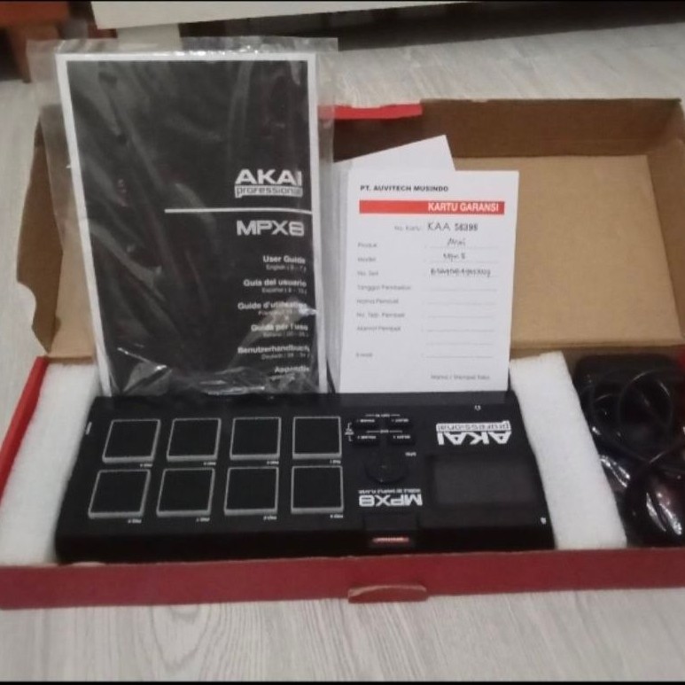 Akai MPX8 kendang elektrik Pad / drum sampling kendang Pad
