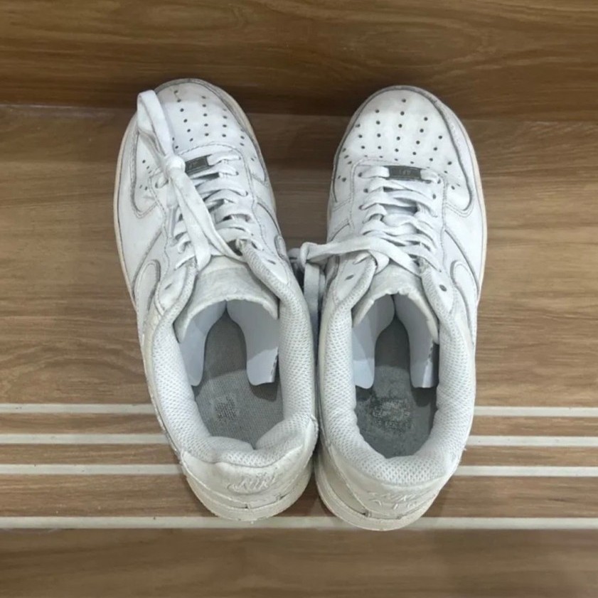 PRELOVED ORIGINAL Nike AF1 Low All White Sepatu Second Bagus Uk. 39