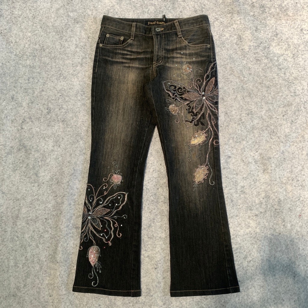 VINTAGE Y2K BOOTCUT JEANS J.MAIL