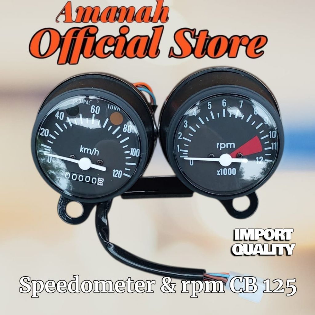 speedometer spido spedo CB 125 CB 100 custom japstyle cafe racer dll