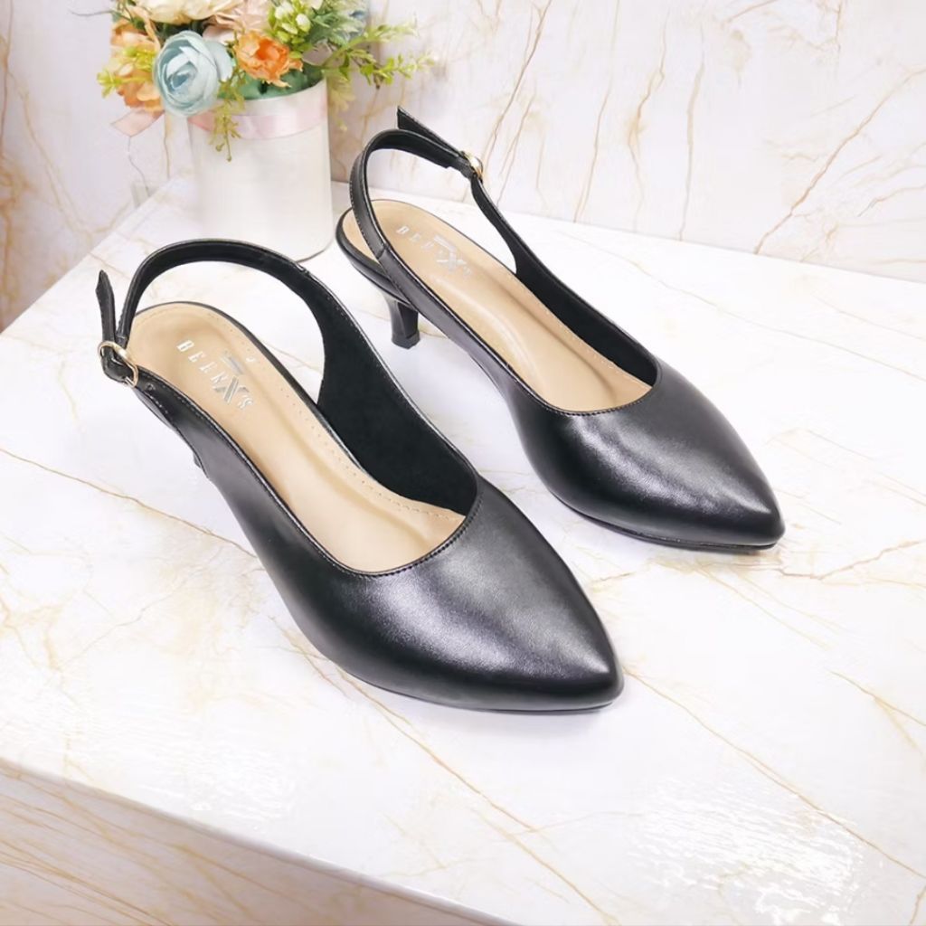 Bernike Shoes Sherly Mules Heels Wanita
