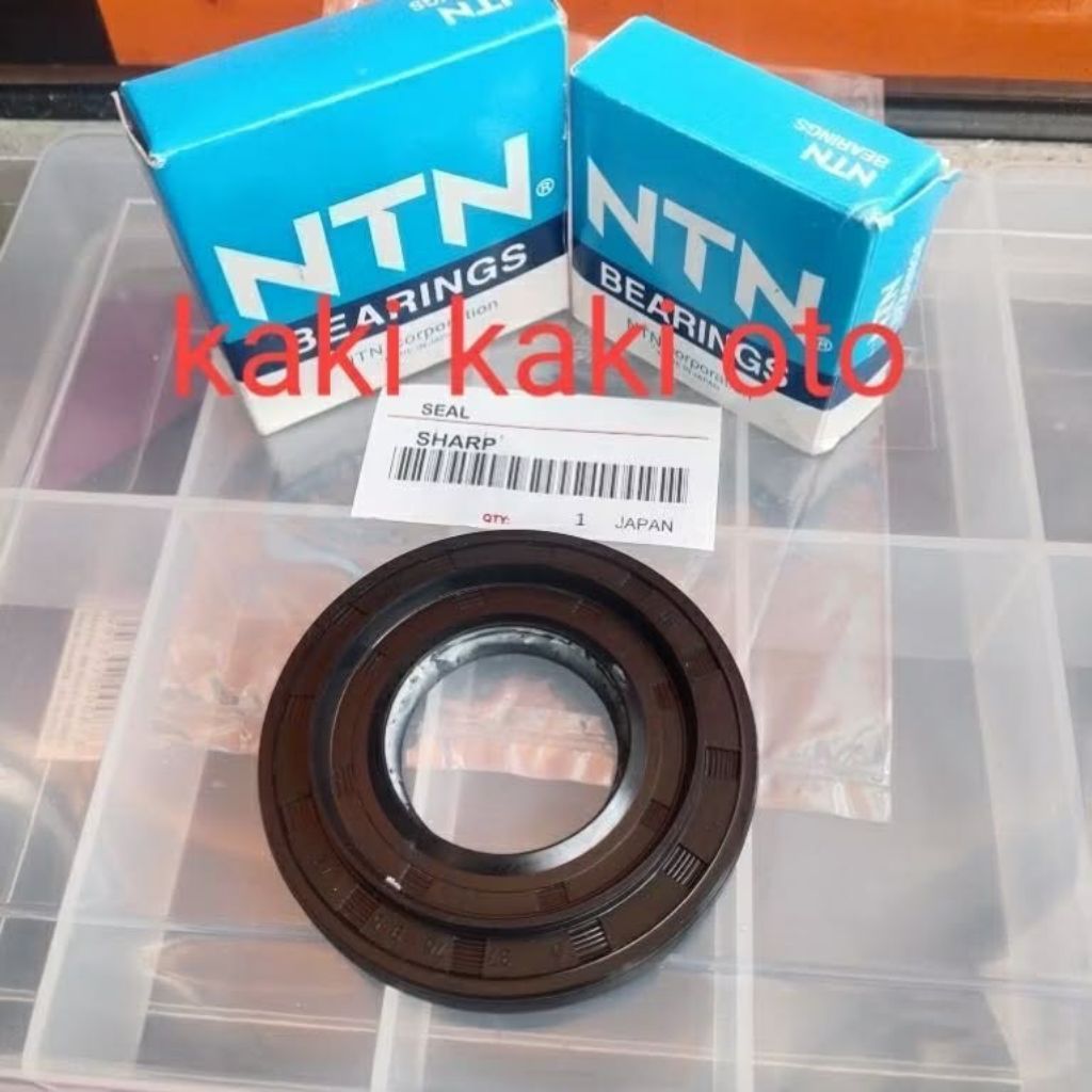 Sil Bearing kit lahar bering set seal bearing mesin cuci Sharp es-FL1083 ESFL1083 ES FL1083