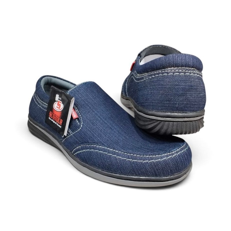 Sepatu Trendy Suntour Navy KA 802