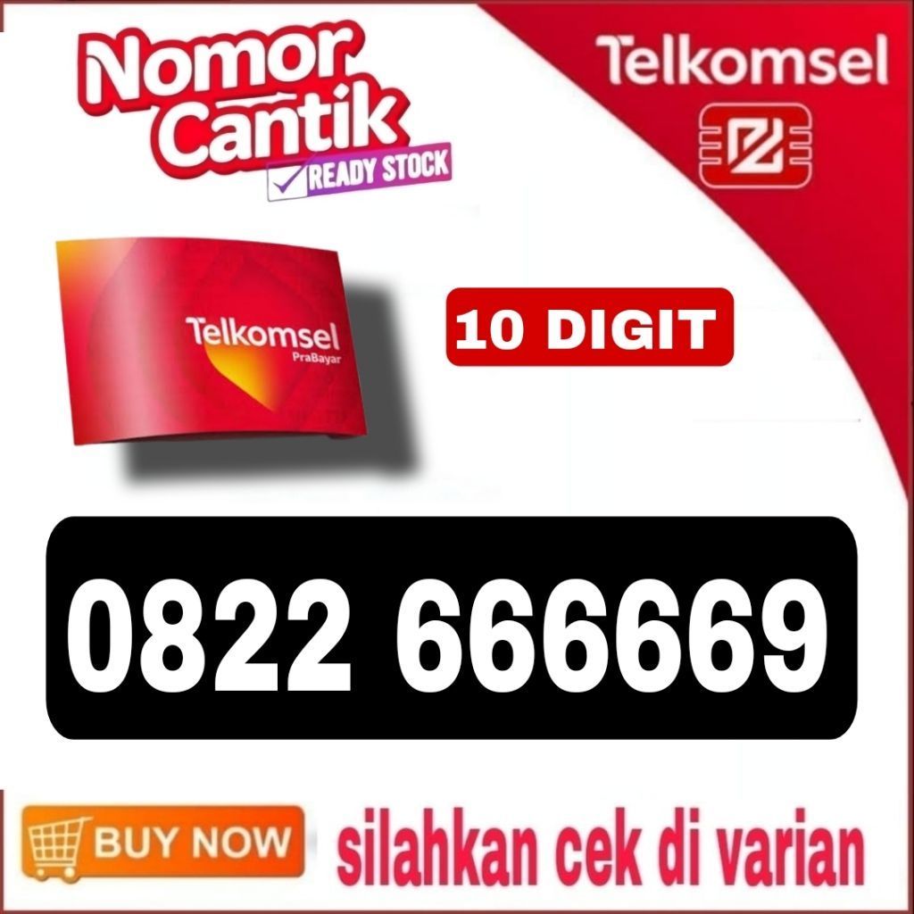 nomor cantik simpati 10 digit prabayar