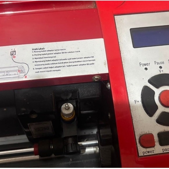 Cutting Sticker Jinka YS380 & Printer Epson L121 Second