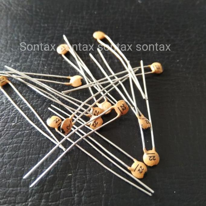 22PF 22 P PF 22P KAPASITOR CAPACITOR CAPASITOR NPO MURATA KERAMIK STX79