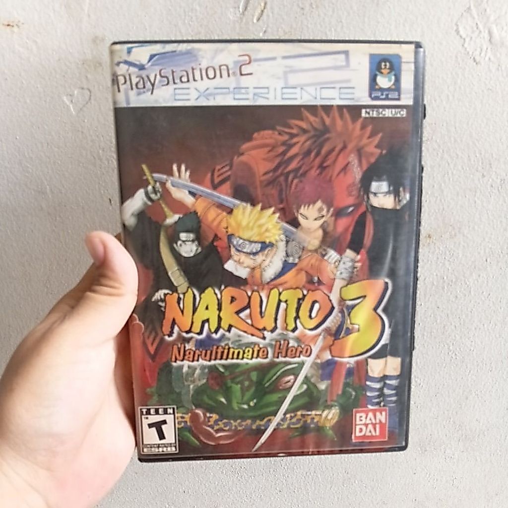 KASET GAME PS2 NARUTO 3 NARULTIMATE HERO
