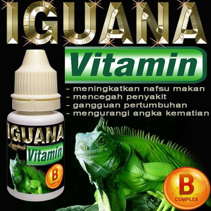 IGUANA VITAMIN CAIR SUPLEMEN KESEHATAN REPTILE IGUANNA HIJAU BATU DIAMOND BLUE OBAT HEWAN MENCEGAH P