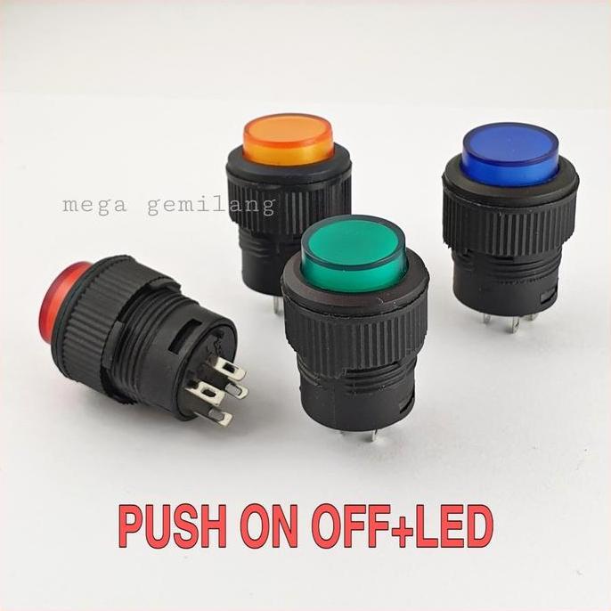 PUSH ON OFF R16-503 MEGAMJ