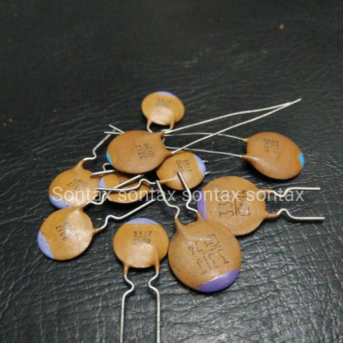 330PF 330 PF NPO CAPACITOR KAPASITOR MURATA STX79