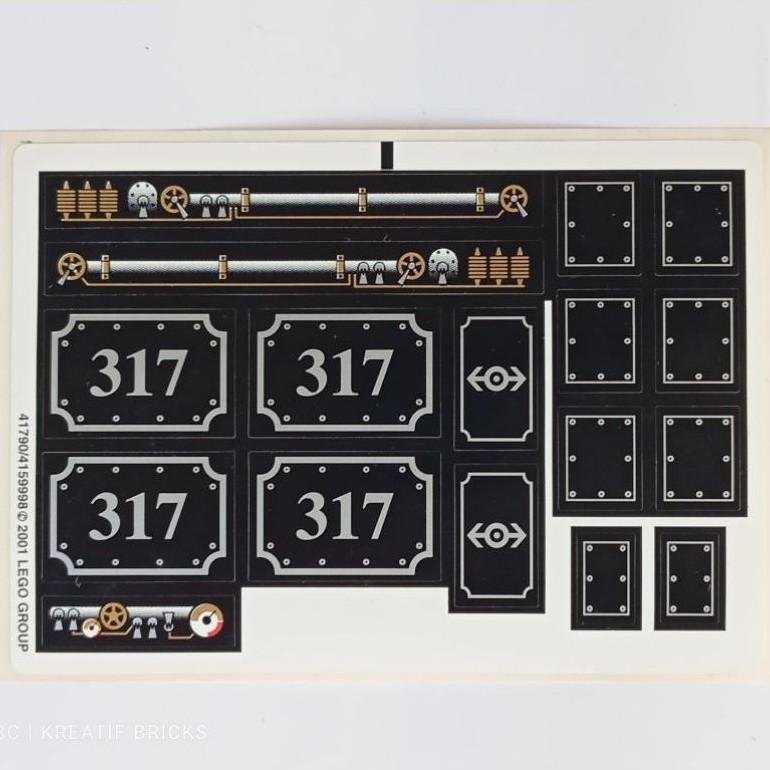 LEGO Part Sticker Sheet 41790/4159998