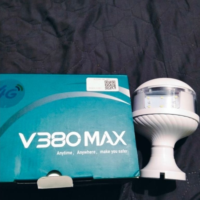 ICSee CCTV Bulb 360° Panorama Wireless Camera