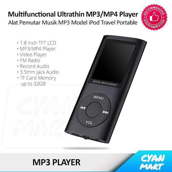 MP3 Player Mini Media Player MP4 Radio Model iPod Travel Portable