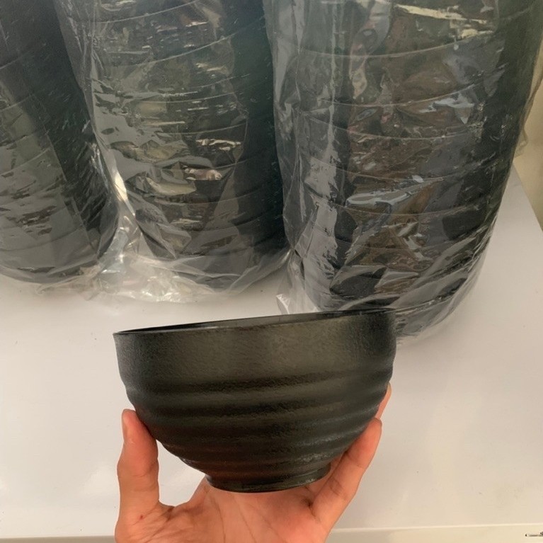 Mangkuk Plastik | Mangkuk Plasti Hitam | Mangkok melamin | Mangkok Melamin Ramen | Mangkok Kecil | M