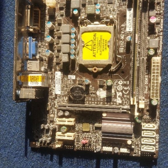 Mobo Ecs H61H2-M2 Bekas Normal