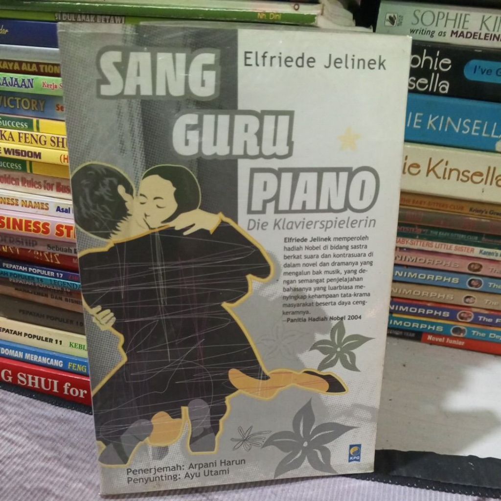 Buku Sang Guru Piano Die Klavierspielerin Elfriede Jelinek Penerjemah Arpani Harun