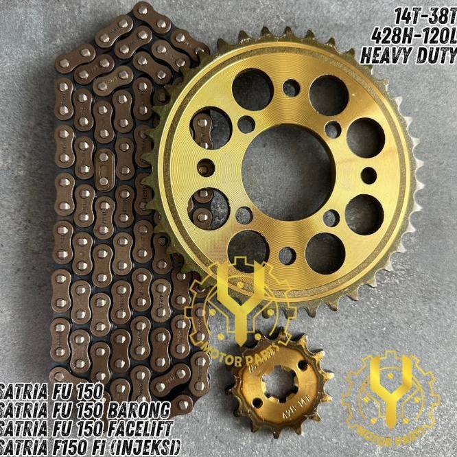 Gear Gir Set Gear Gir Paket Satria Fu 150 Satria Fu 150 Facelift 38T