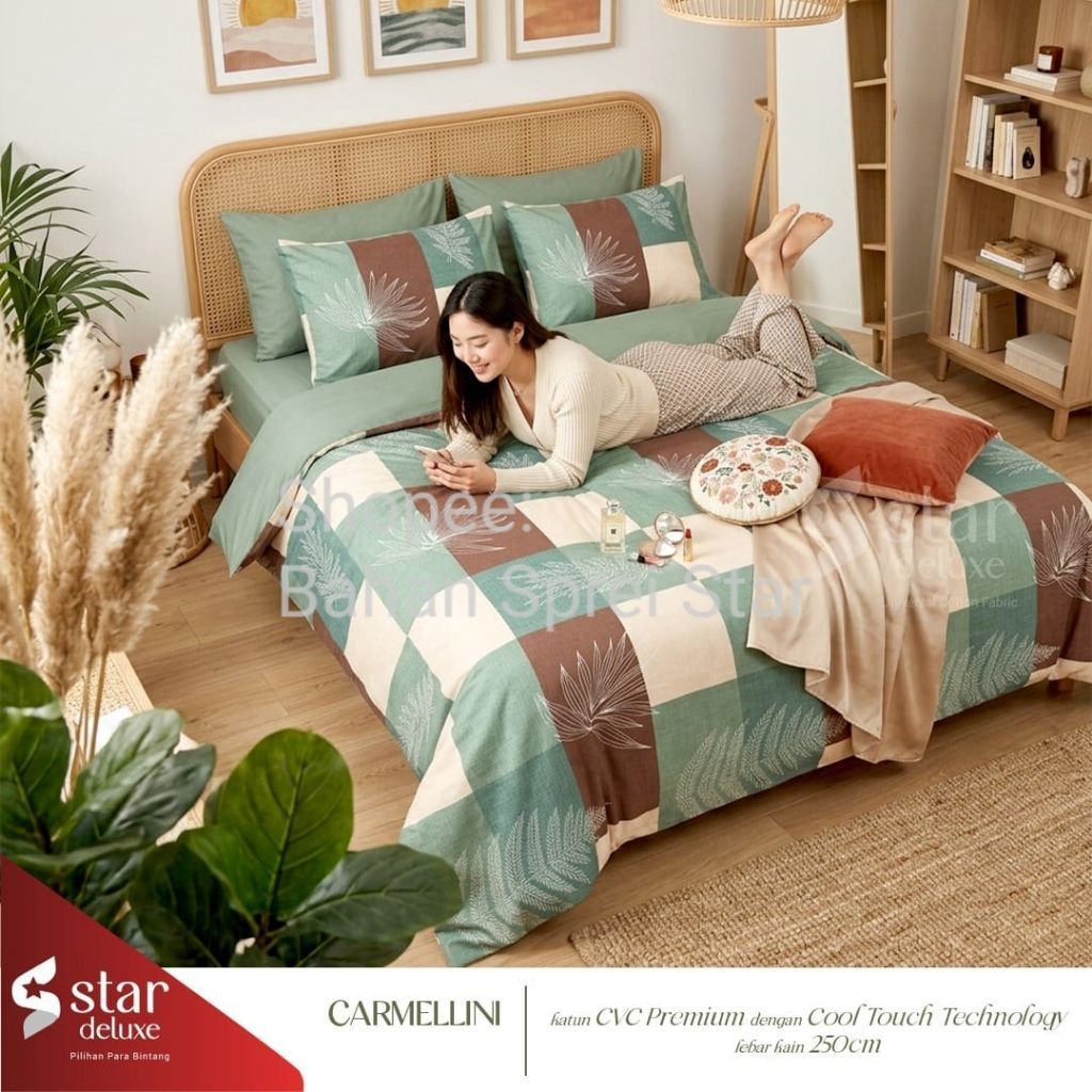 Bahan Kain Sprei Star - Carmellini
