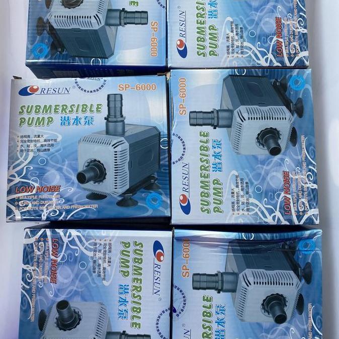 Mesin Pompa Aquarium Celup Resun Sp 6000 Sp-6000
