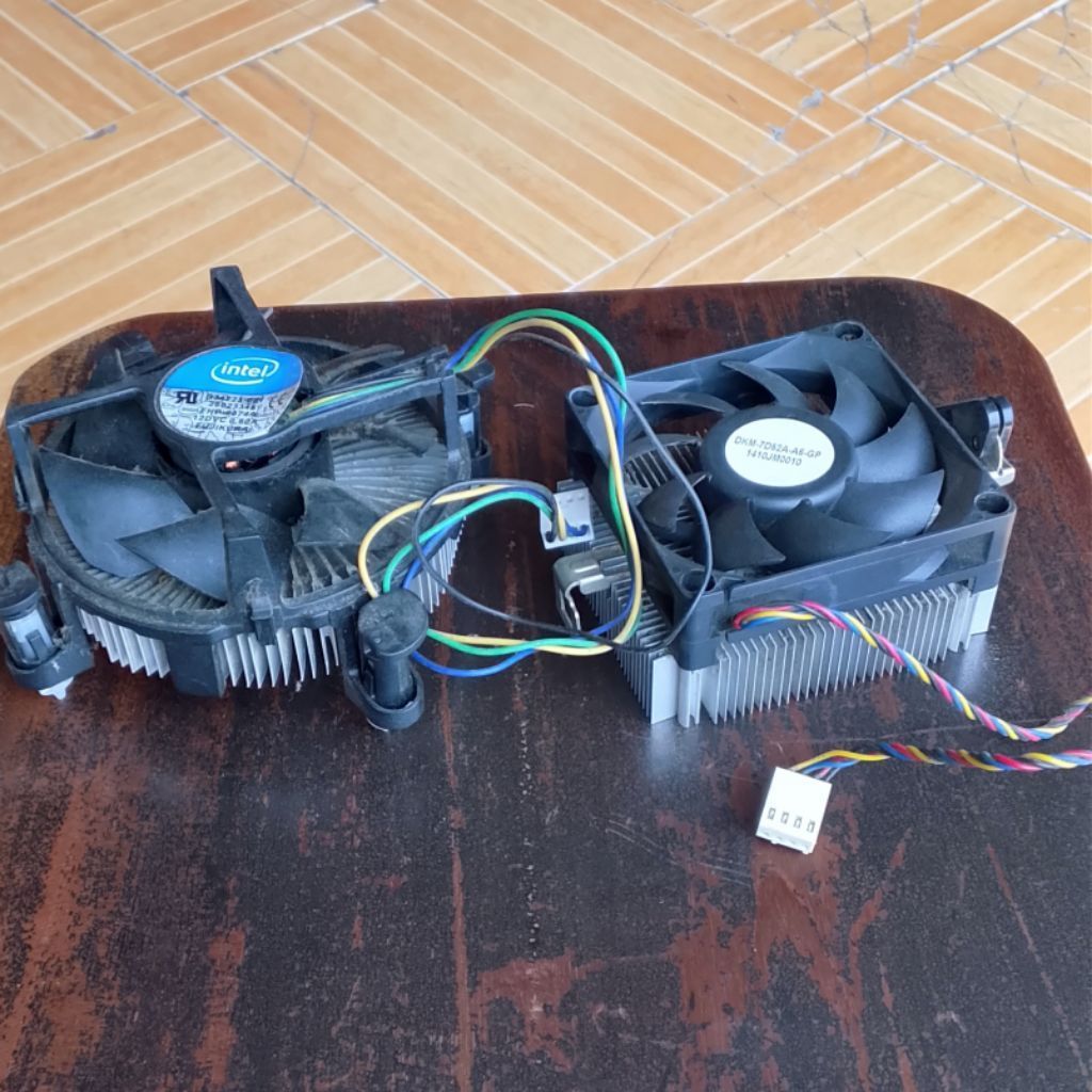 fan-heatsink processor PC bekas normal