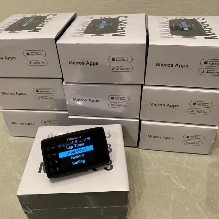 Data logger racebox micros drag lap timer olahraga motor