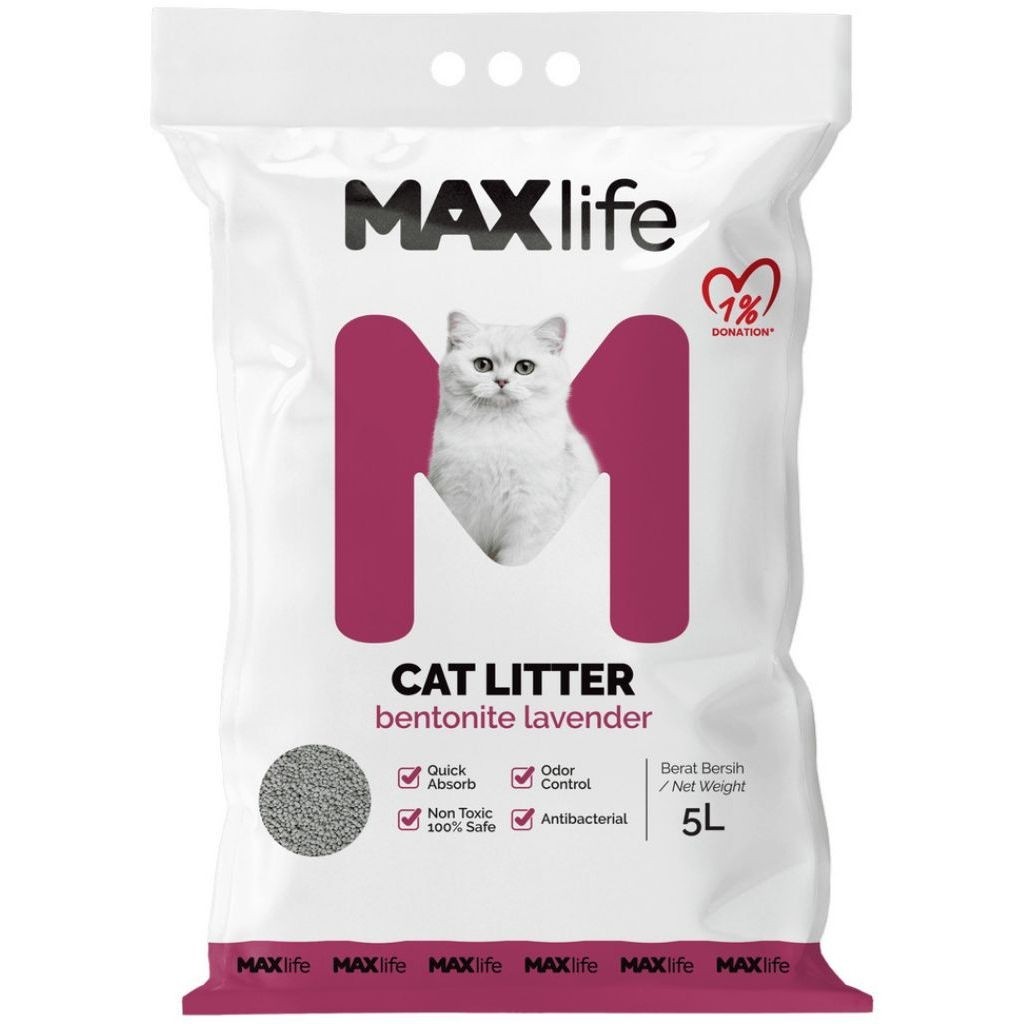 MAXLIFE Bentonite Cat Litter