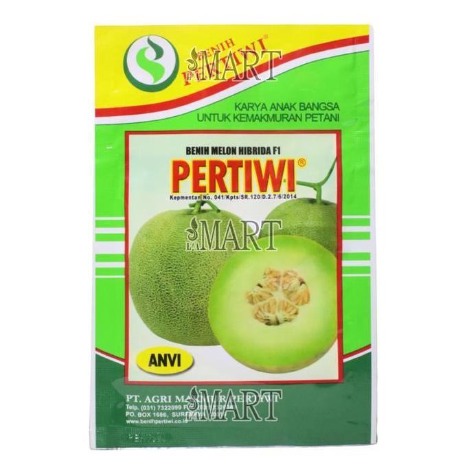 Benih Melon Hibrida Pertiwi F1 Isi 600 Butir Benih Pertiwi