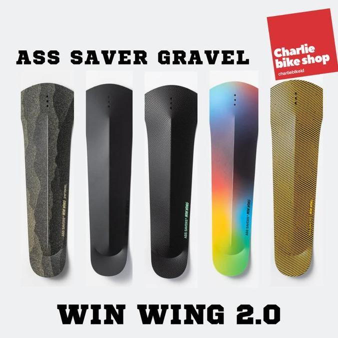 ASS SAVER Rear Mudguard Win Wing 2.0 for Gravel - Spakbor Sepeda