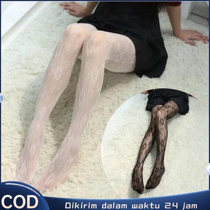 Stocking Motif Bunga Stocking Untuk Bunga Stocking Putih Pantyhose Renda Bunga