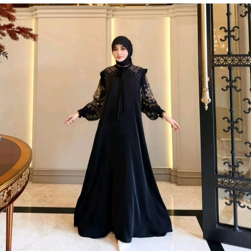 Gamis Dress Abaya Ratu SS by Sheila Saukia