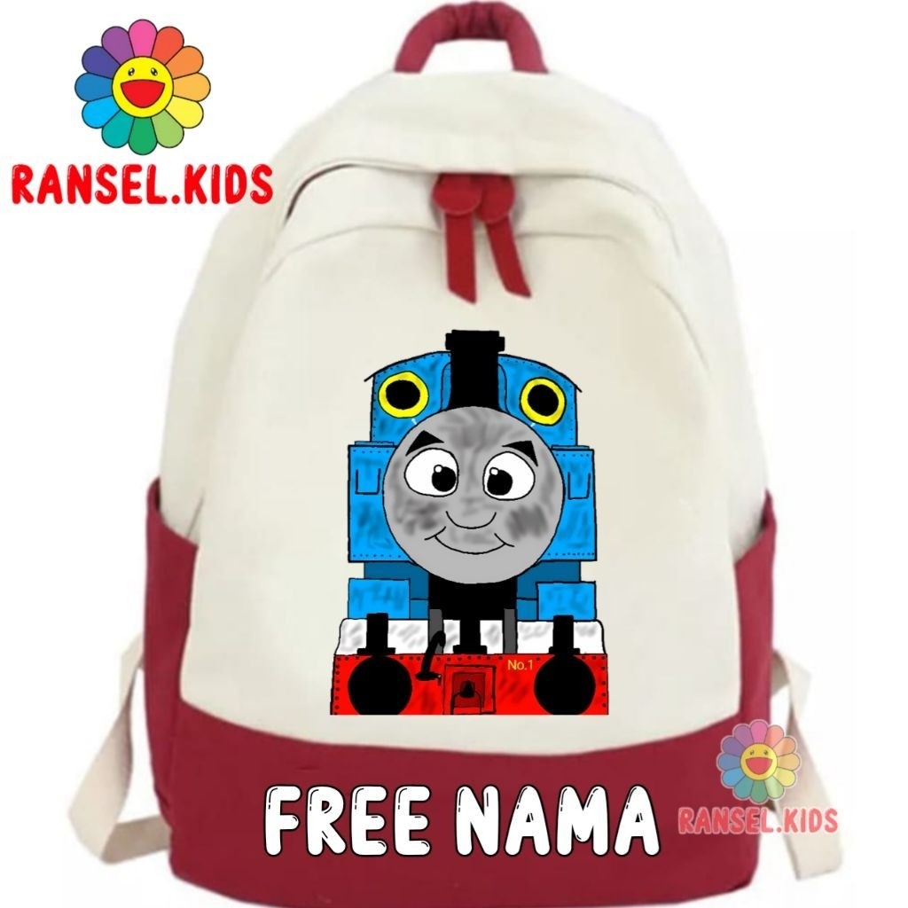 THOMAS AND FRIENDS TAS RANSEL ANAK THOMAS AND FRIENDS TAS ANAK CEWEK COWOK CUSTOM