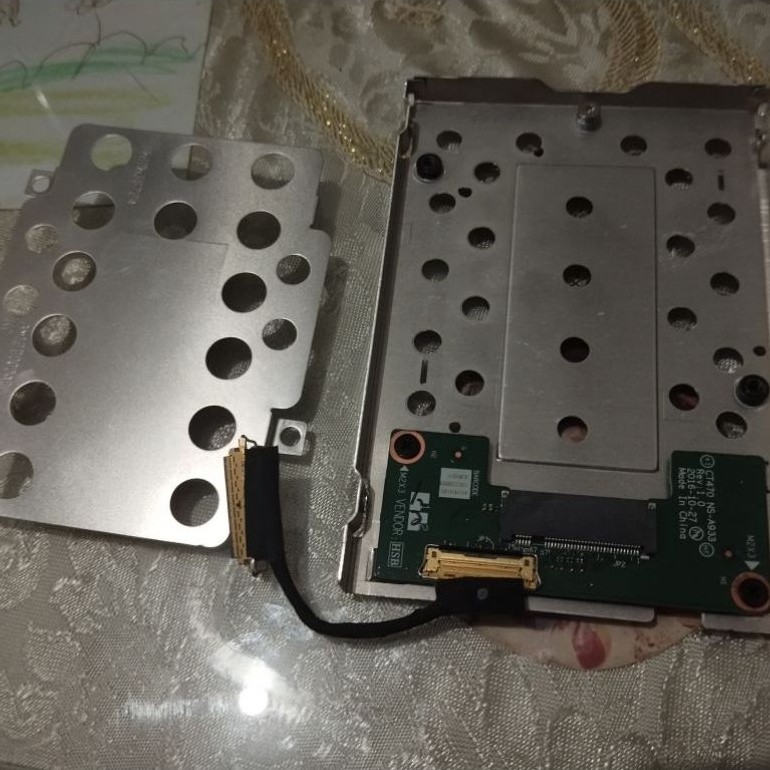 Bracket Nvme lenovo thinkpad t480 / t470 normal