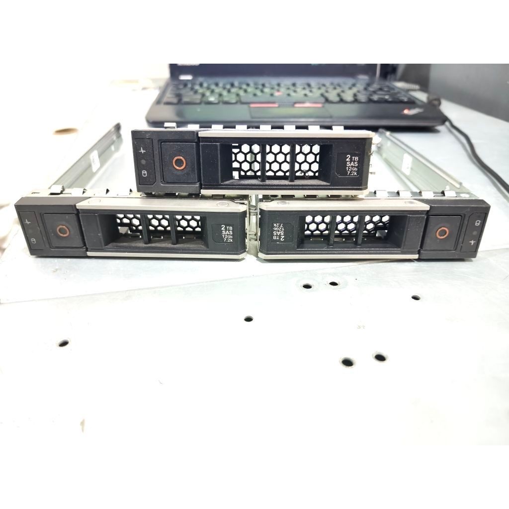 breket Caddy Tray Hardisk Server Dell 3.5" SAS — Dudukan HDD Server Dell Original