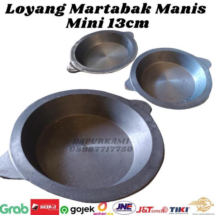 Loyang martabak mini besi Loyang Martabak Manis Mini 13cm