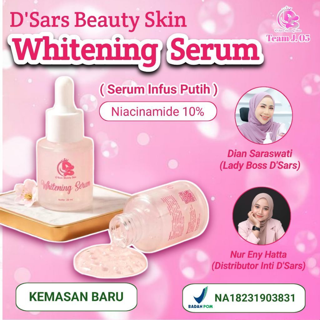 DIST J05 | Serum Whitening Infus Putih Dsars By Owner Dian Saraswati