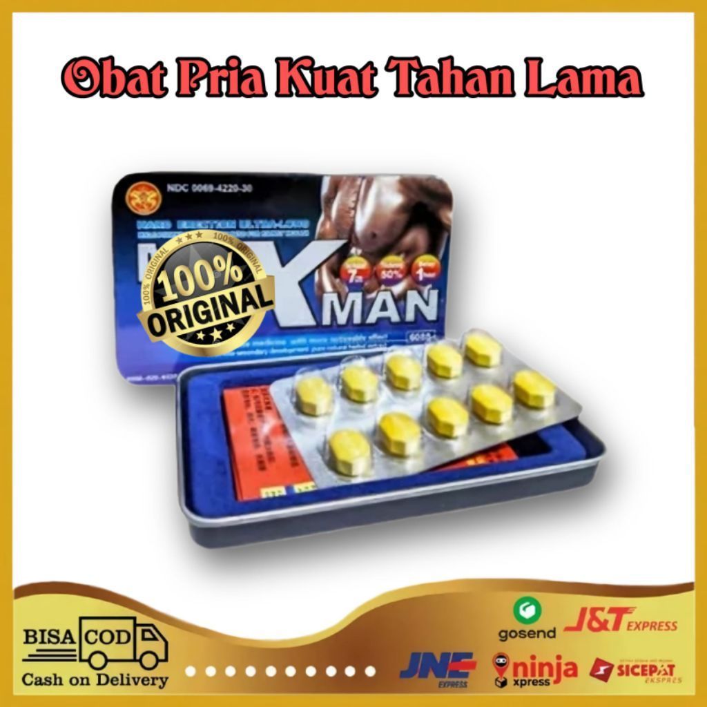 max man suplemen pria original import