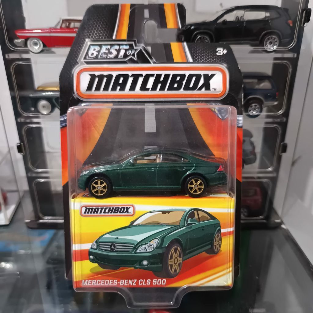 Matchbox Mercedes Benz cls 500 hijau series Best of matchbox